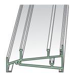 79802 - Double Sill with Screen