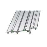 SD145 - Double Sill with Screen Sill