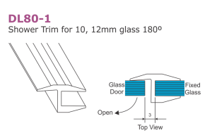 DLC - DL80-1 Shower Trim