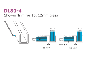 DLC - DL80-4 Shower Trim